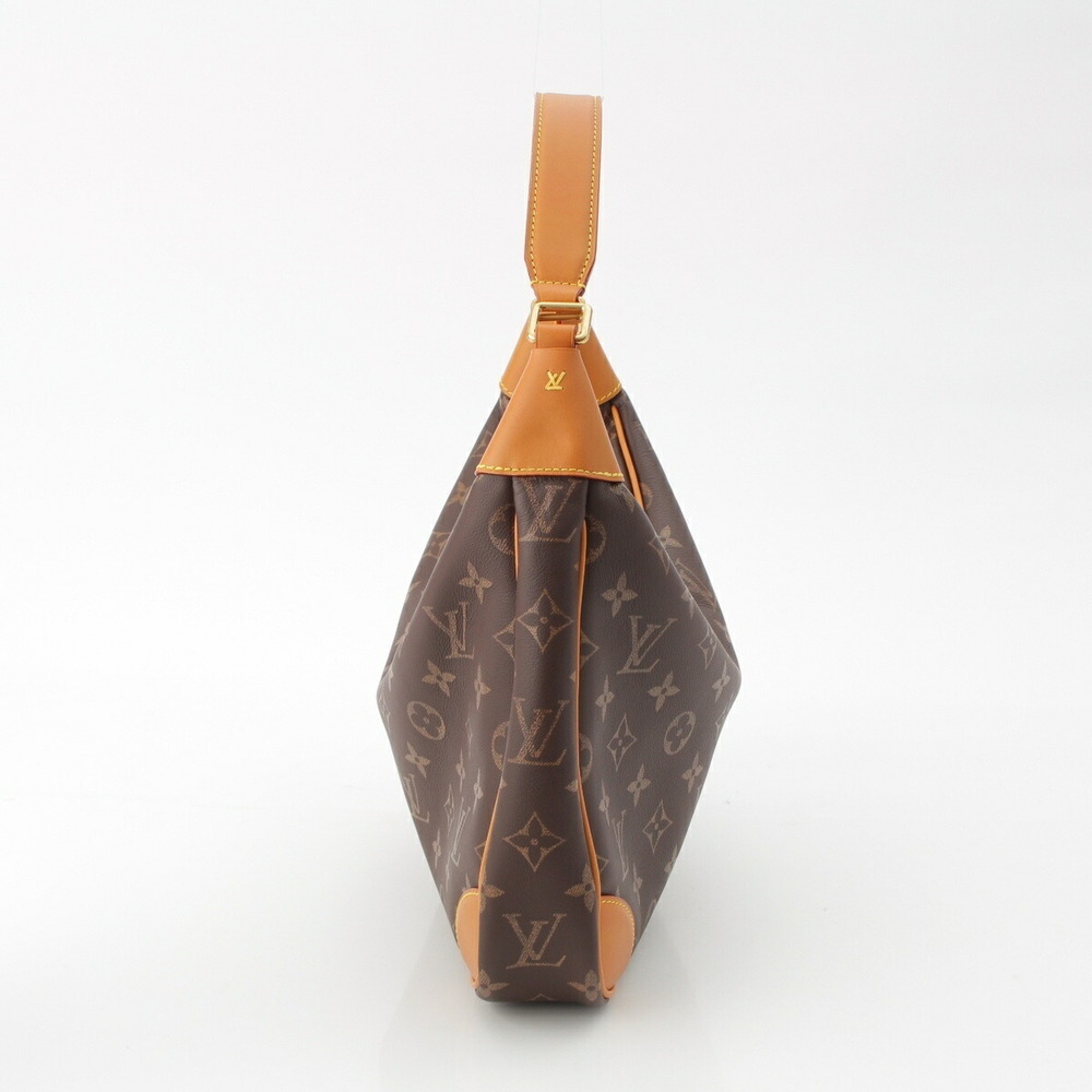 Louis Vuitton Spring Summer Calfskin Monogram Boulogne Hobo Shoulder Bag Brown - Picture 3 of 6